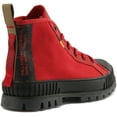thumbnail image 3 of Palladium Pallashock Supply Hi Unisex Lace Up Canvas Ankle Boot In Red Size 5.5, 3 of 6