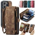thumbnail image 2 of Card Pocket Wallet Magnetic Leather Iphone Case,iPhone 14 Pro Max, 2 of 7