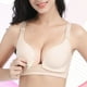thumbnail image 3 of Sujetador de lactancia inalámbrico de algodón, ropa interior suave antiflacidez para mujeres que amamantan (tez 40/90), 3 of 5