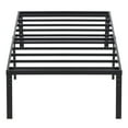 thumbnail image 4 of Ktaxon 18 Inch Twin Size Metal Platform Bed Frame / Steel Slat Support / No Box Spring Needed / Easy Assembly, Black, 4 of 13