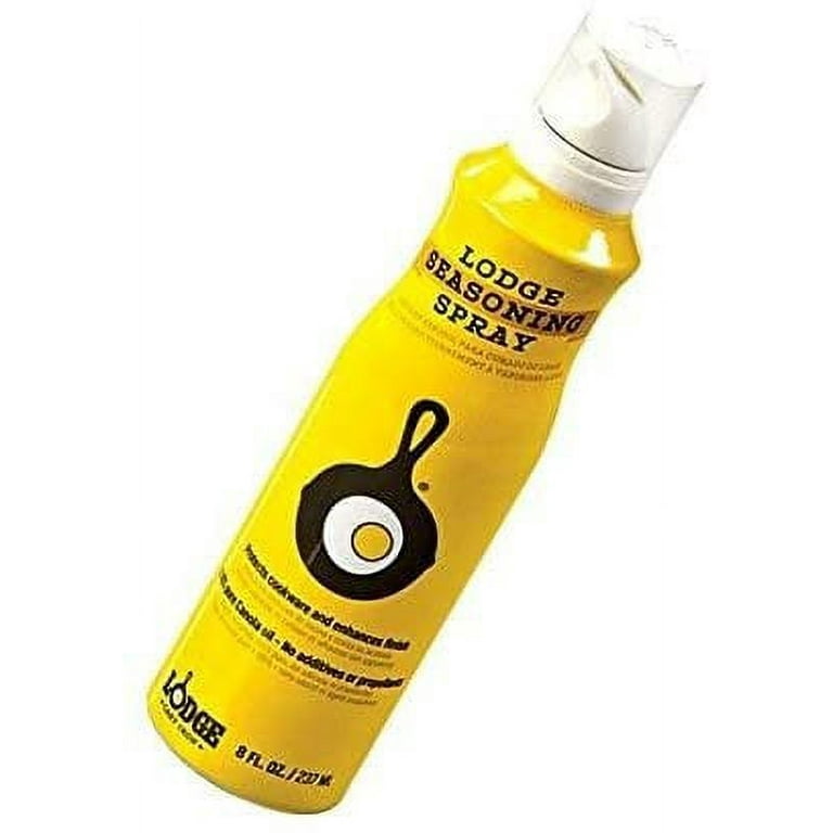 Lodge Seasoning Spray, 8-Ounce ,Yellow 