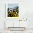 thumbnail image 2 of Monaco From Afar - Saint-Victoret Provence-Alpes-Côte d'Azur France Photography Scenic Coast Cityscape Landscape Coastal Ocean Travel Poster White Framed Wall Art Print 8 x 10 inches, 2 of 3