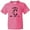Neon Pink, variant on Letter C Monogram Tribal Arrow Youth T-Shirt