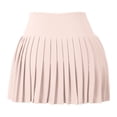 thumbnail image 4 of RUTAYY Pleated Tennis Skirt For Women With Shorts Athletic Skort Workout Running Sports Skirts Skorts With Pockets Solid Color Casual Travel Skirts, 4 of 5