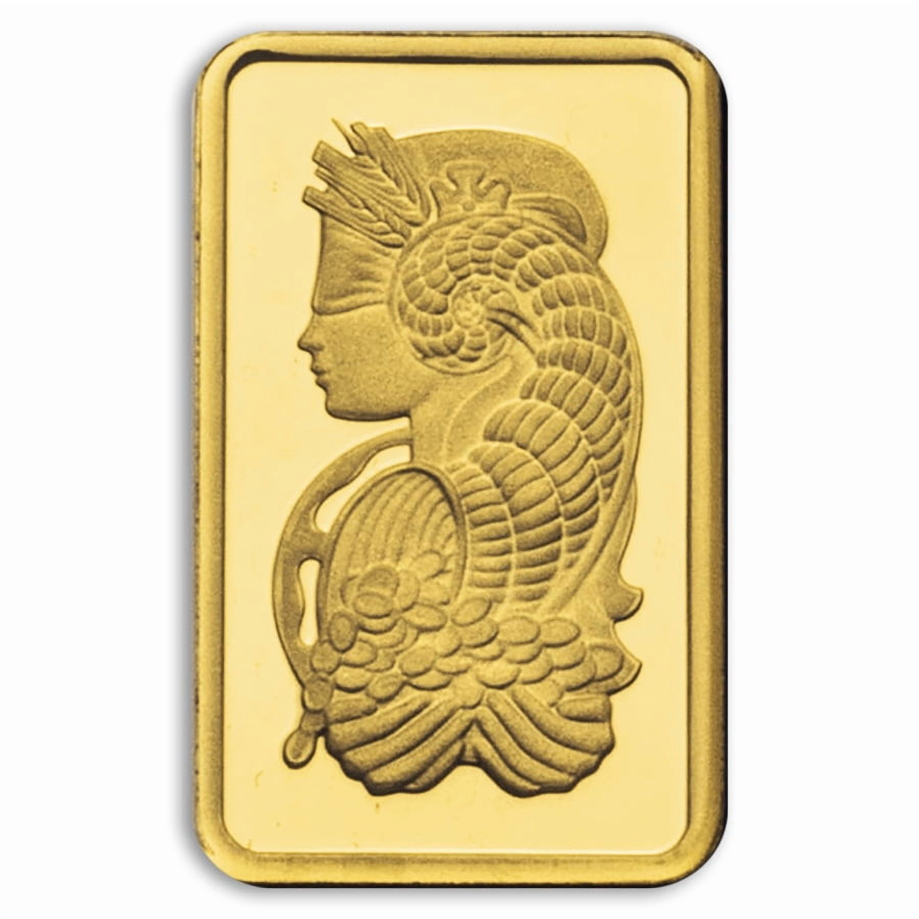 5 gram Gold PAMP Lady Fortuna VERISCAN™ Bar w/ Assay