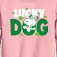 thumbnail image 2 of Snoopy Lucky Dog - Toddler And Youth Crewneck Fleece Sweatshirt, 2 of 5