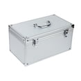 thumbnail image 2 of Caja de herramientas de aleación de aluminio, estuche de almacenamiento portátil, organizador Premium, contenedor de instrumentos multiusos, equipo, c 30 cm x 17 cm x 16 cm, 2 of 8