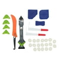 thumbnail image 4 of Kit De Herramientas Para Calafateo De Silicona, Juego De Raspador De Eliminación De Lechada De Silicona Para Limpieza De Pegamento Para Ventana De Piso, 4 of 7