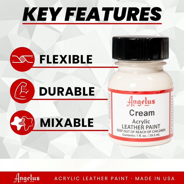 Angelus® Acrylic Leather Paint, Cream