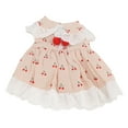 thumbnail image 1 of Puppy Apparel, Skin Friendly Button Design Hand Washed Cotton Soft Small Pet Princess Skirt  For Cat For Daily For Bunny Apricot, 1 of 8