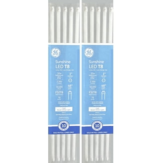 Hyperikon T8 4FT LED Bulb (18W, 5000K Frosted Glass) – Ballast Bypass, 24-Pack, Dual-End Power