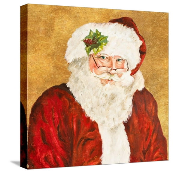 Art.com Saint Nick Stretched Canvas Print Wall Art by Patricia Pinto, 16" x 16"