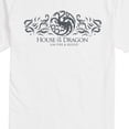 thumbnail image 3 of House of the Dragon - For Fire and Blood Dragon - Men's Short Sleeve Graphic T-Shirt, 3 of 5