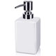 thumbnail image 1 of Dispensador de jabón, 320 ml, dispensador de bomba de loción y jabón clásico cuadrado de cerámica para cocina, baño, lavadero, champú recargable, jabón de manos, jabón Essentia, 1 of 5