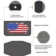 thumbnail image 2 of Shadeidea Jeep Wrangler Sun Shade JL 4 Door Top Sunshade, Front & Rear -(Black Mesh Screen Sunblock Cover, NO FADED Magic MAP) Cover JLU (2018-Current), UV Blocker -10 Years Lasting, 2 of 5