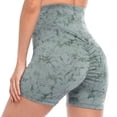 thumbnail image 1 of Women Biker Shorts with Pockets Yoga Workout Athletic Running Tummy Control Shorts, 1 of 5