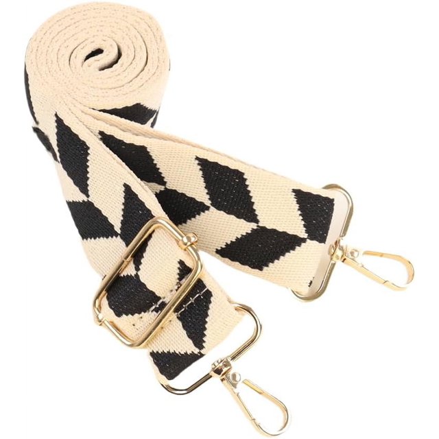 LinYooLi Bandoulière de Remplacement Réglable, Sangles de Bagage, Ceinture Bandoulière en Toile pour Sac à Main, Sangle de Sac à Main pour Femmes (Style A 119)