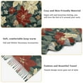 thumbnail image 5 of FORMRS Womens Scarf Winter Soft Long Big Warm Shawls Wrap Tassel Scarves, Christmas Blooms, 5 of 9