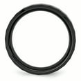 thumbnail image 2 of Ceramic Black Faceted Beveled Edge 8mm Polished Band Size 10, 2 of 6