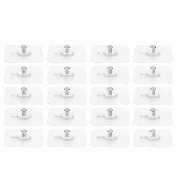 HEATSHAKING 20Pcs No Damage Wall Hangers for Picture Frames and Other Items