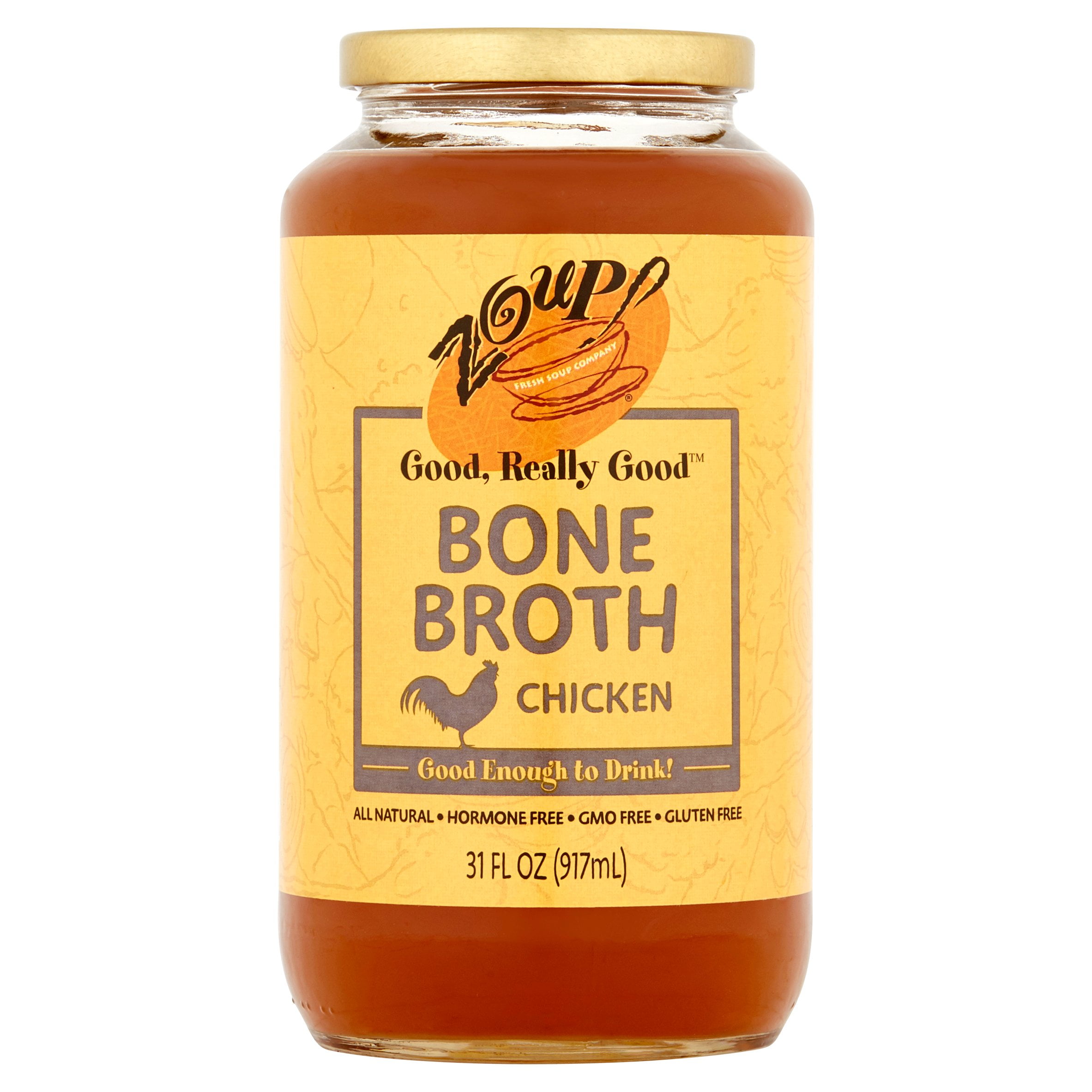 Zoup Good Really Broth Chicken Bone,31 Oz (Pack Of 6)