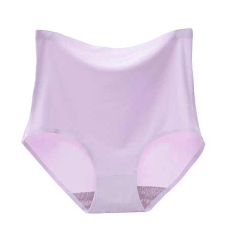 Fulorrnie Underwear for Women High Waisted Seamless No Show Breathable Panties Cute Elastic Waist Moisture Wicking Comfort Panty  PP2  XXXL