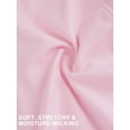 thumbnail image 6 of Deago Women's Full Zip Workout Jackets Lightweight Running Yoga Jacket Cropped Slim Fit Athletic Tops with Thumb Holes (Pink, L), 6 of 8