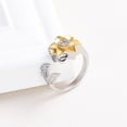 thumbnail image 6 of Sunflower Cremation Jewelry for Ashes Holder Funeral Urns Ring for Cremation Ashes Memorial Finger Ring for Women, 6 of 7