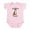Petal Pink, variant on CafePress - Boxer Mom Baby Light Bodysuit - Baby Light Bodysuit, Size Newborn - 24 Months