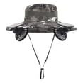 thumbnail image 5 of Mens Sun Hat Wind Outdoor Sun Hat with Solar Powered On Fan Hat, 5 of 6