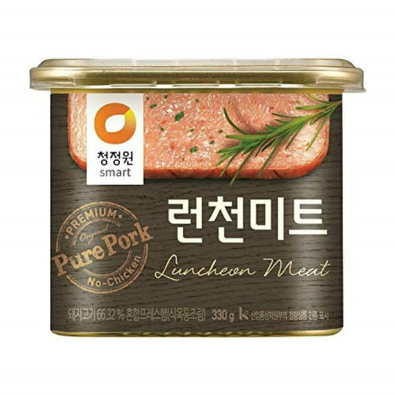 Chung Jung One Lunchen Meat, Ready-To-Eat Premium Pork Canned Meat, Pack of 1