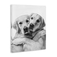 thumbnail image 3 of Stupell Industries Modern Two Hugging Dogs Canvas Art, 30 x 40, by Annalisa Latella, 3 of 8
