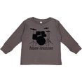 thumbnail image 3 of Inktastic Future Drummer Boys or Girls Long Sleeve Toddler T-Shirt, 3 of 5