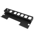 thumbnail image 2 of Estante para secador de pelo, accesorios para rizador, soporte para estante montado en la pared, soporte para el baño del hogar, negro, 2 of 14