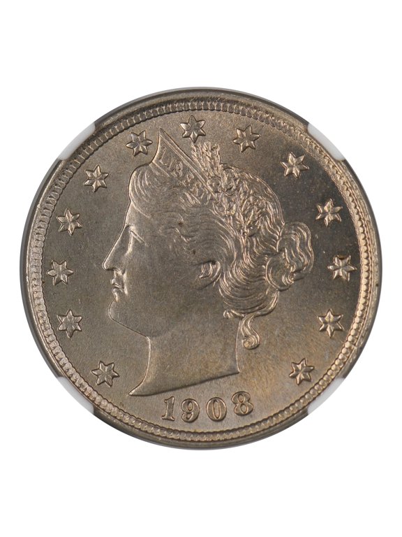 1908 Liberty Head Nickel NGC MS-65 CAC