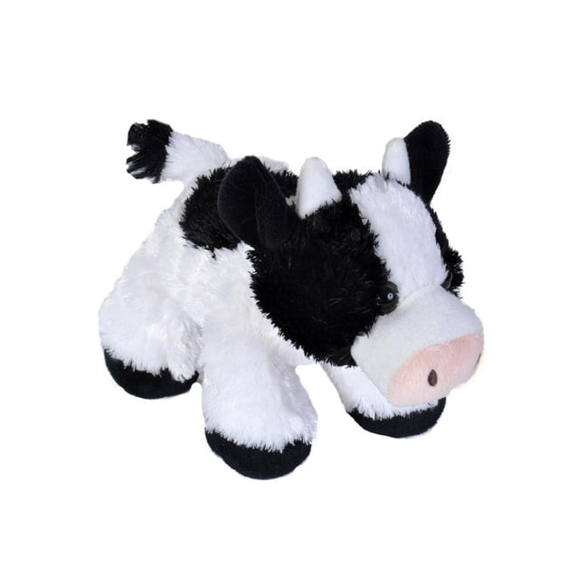 Peluche Vaca Wild Republic Blanco Hug’Ems 7 Pulgadas
