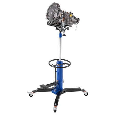 Telescoping Jack 1660lbs with Pedal & Swivel Wheels, 34.6-69.3in Lift for Garage Shop.