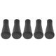thumbnail image 4 of Tiro Con 5 Puntas De Flecha De Tiro Con De 6 Mm, Puntas De Flecha De Goma Suave, Punta Roma De Goma, Cabezas Anchas Para Caza, Tiro, Flechas, Equipo De Entrenamiento, 4 of 7