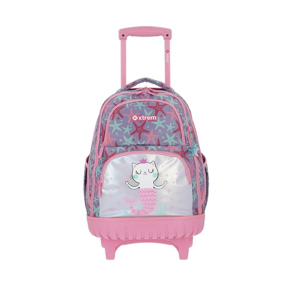 Mochila rodante XTREM TROLLEY CROSS 2.0 4XT LILAC CATS