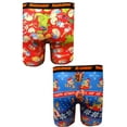 thumbnail image 2 of Briefly Stated Mens 2 Pack Nick Rewind Rugrat Christmas Holiday Boxer Briefs XL, 2 of 2