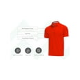 thumbnail image 2 of Mio Marino Men's Designer Golf Polo Shirt-3 Pack, 2 of 7