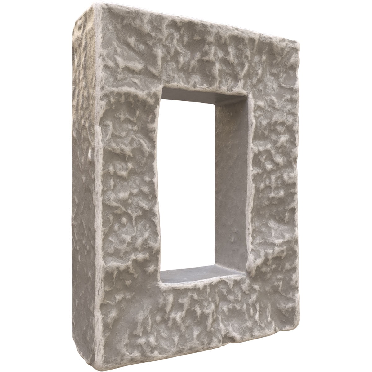 Ekena Millwork 4"W x 3"D x 7 7/8"H Universal Electrical Cover for EverStone Faux Stone Siding Panels, Grey Granite