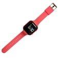 thumbnail image 2 of e-vibra Reloj despertador vibratorio Reloj de entrenamiento para ir al baño impermeable Reloj recordatorio médico recargable con temporizador y 15 alarmas diarias (Rosa), 2 of 5