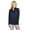 DARK NAVY, variant on M748W Women's Advantage Snag Protection Plus Quarter-Zip Pullover-Black-3XL