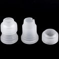 thumbnail image 4 of Icing Piping Nozzles Tips Cake Decorating Converter Pastry Tool [跃星辉]透明PP连接器转换器（小号 10个一卖） Anggrek Otros, 4 of 5