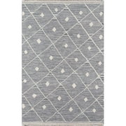 Erin Gates THOMPTHO-3GRY2380 Hand Woven Thompson Runner Area Rug, Grey - 2 ft. 3 in. x 8 ft.