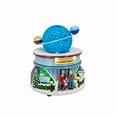 thumbnail image 3 of FG Square Planetarium Theatre Theme Celestial Planet Stars Animated with LED Lights Christmas Village 7" x 7" x 8", 3 of 7