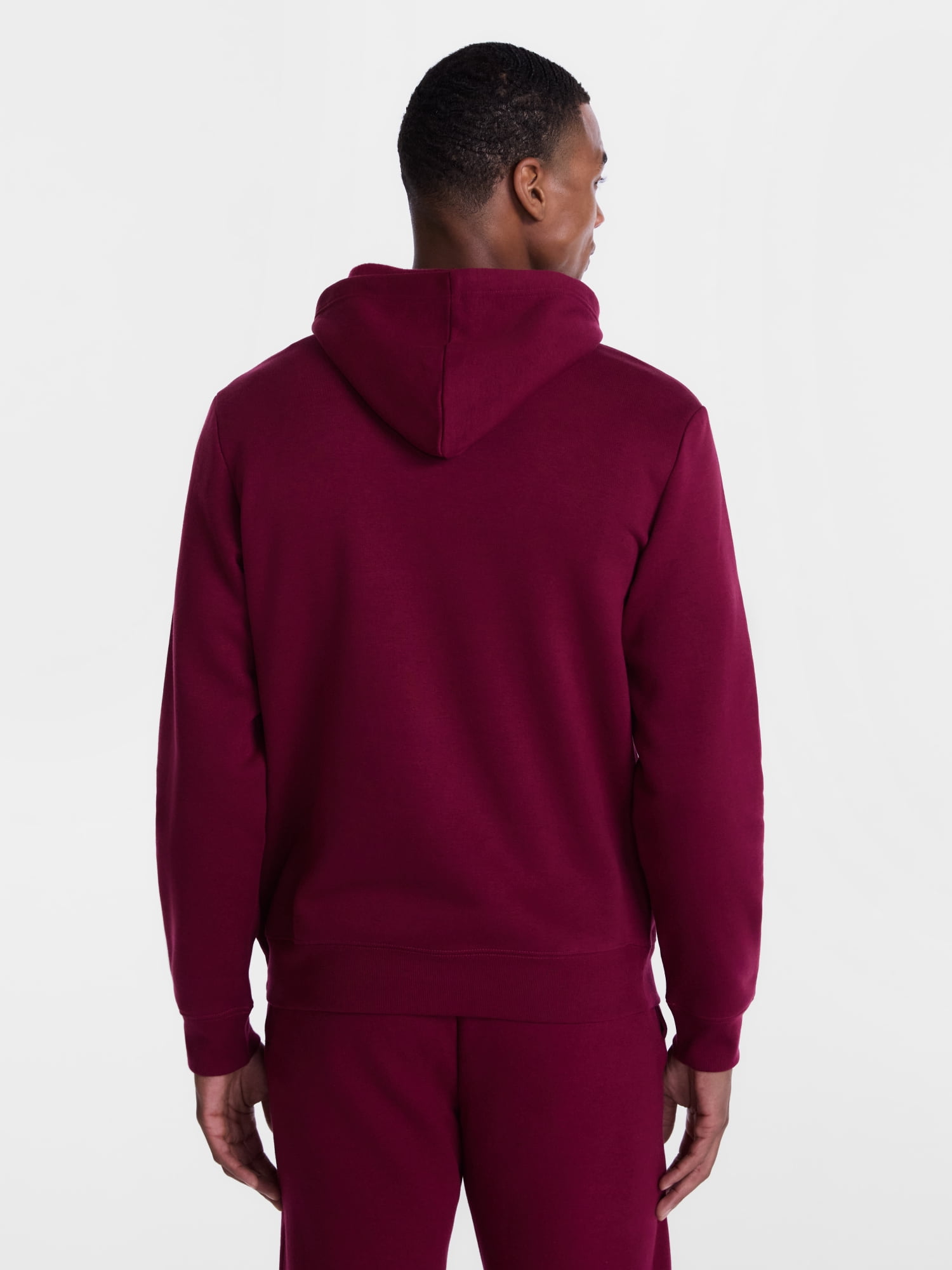 Athletic Works Men's & Big & Tall Men's Fleece Hoodie Sweatshirt, Sizes XS-4XLT