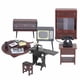 thumbnail image 1 of Muebles De Casa De Muñecas, Accesorios Portátiles De Casa De Muñecas 1:18, Hermoso Estilo Vintage Duradero Para La Creatividad De Capacidad Lógica OTVIAP 1:18 Dollhouse Furniture, 1 of 8