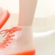 thumbnail image 4 of Zapatos impermeables,Botas de lluvia cortas Zapatos de lluvia transparentes Zapatos de lluvia para mujer Diseño elevado, 4 of 5